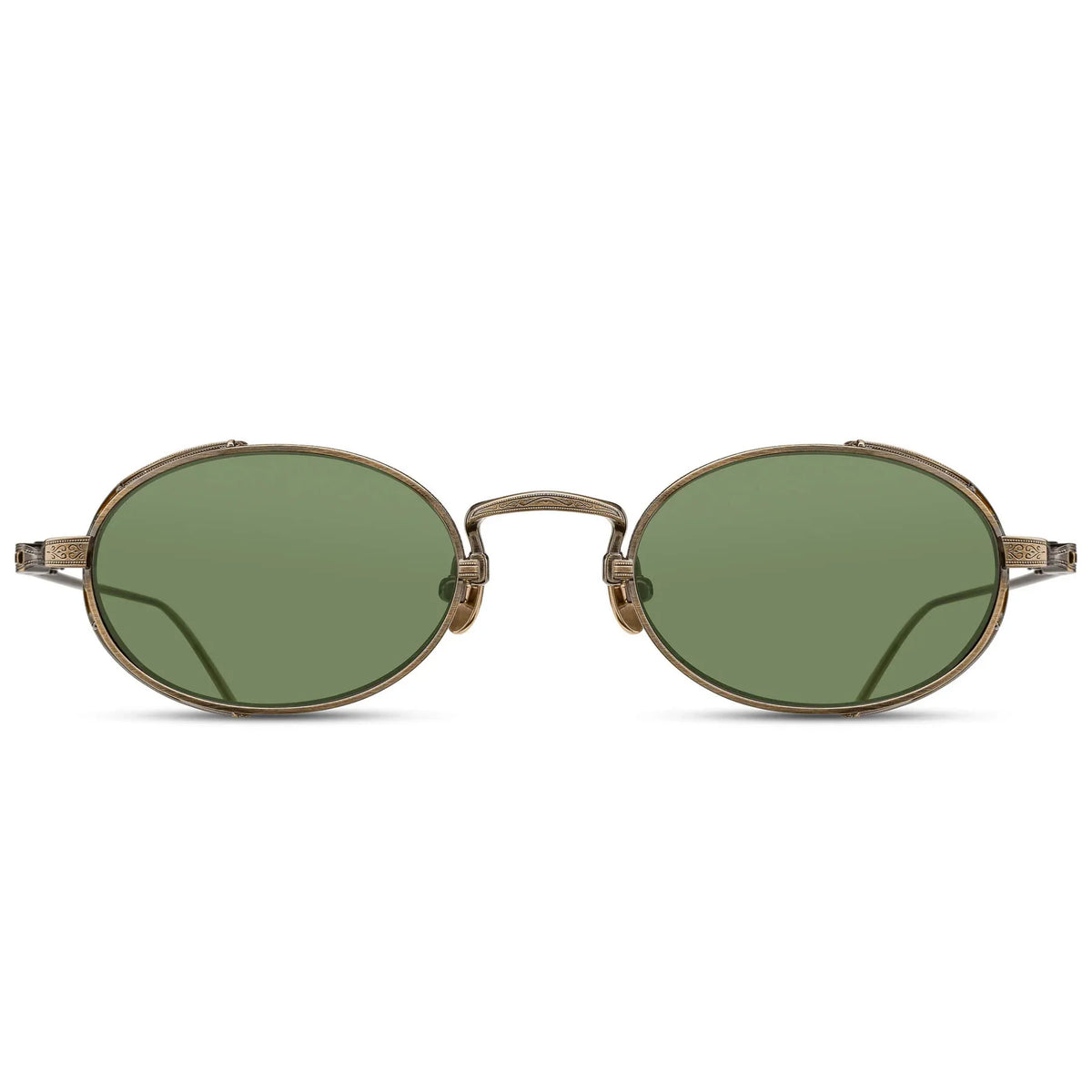 MATSUDA M3169 AG 50 ANTIQUE GOLD /SAGE GREEN