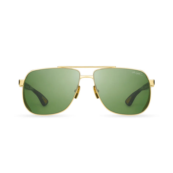 BUGATTI 100 24K BH SIZE 62 #24K Yellow Gold - Black Horn Acetate