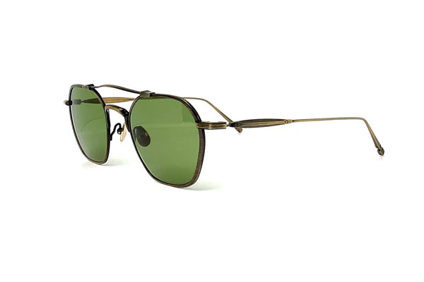 MATSUDA M3145 AG 50 ANTIQUE GOLD / SAGE GREEN