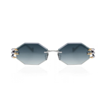 ANNA KARIN KARLSSON THE CLAW & THE NEST OCTAGONAL 2.0 WHITE GOLD