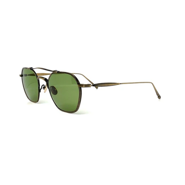 MATSUDA M3145 AG 50 ANTIQUE GOLD / SAGE GREEN