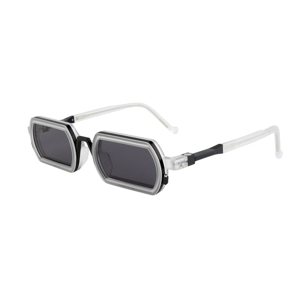 VAVA WHITE LABEL WL 0072 CRYSTAL MATTE 52 SUNGLASS