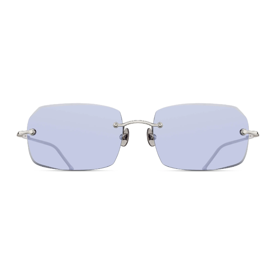 M5004 COLOR ; PALLADIUM WHITE /CAFÉ BLUE SIZE 57