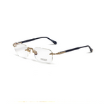 MATSUDA M5009 BG NVY 52 BRUSHED GOLD /NAVY