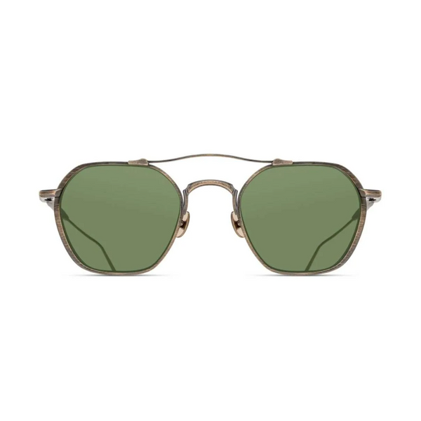 MATSUDA M3145 AG 50 ANTIQUE GOLD / SAGE GREEN